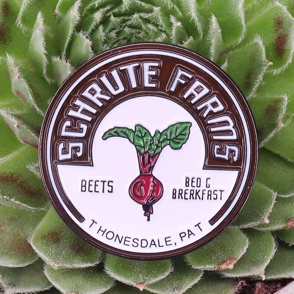 Jewelry - Schrute Farms The Office Enamel Pin